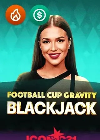 Football Cup Gravity Blackjack live game cover