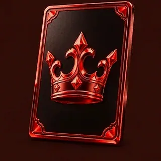 Crowned casino card — Mate