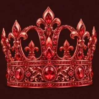 Ornate royal crown — Mate