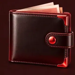 Leather wallet — Mate