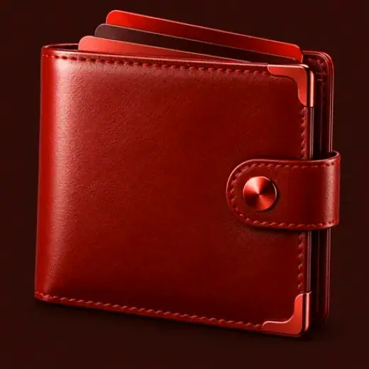 Leather wallet — Mate