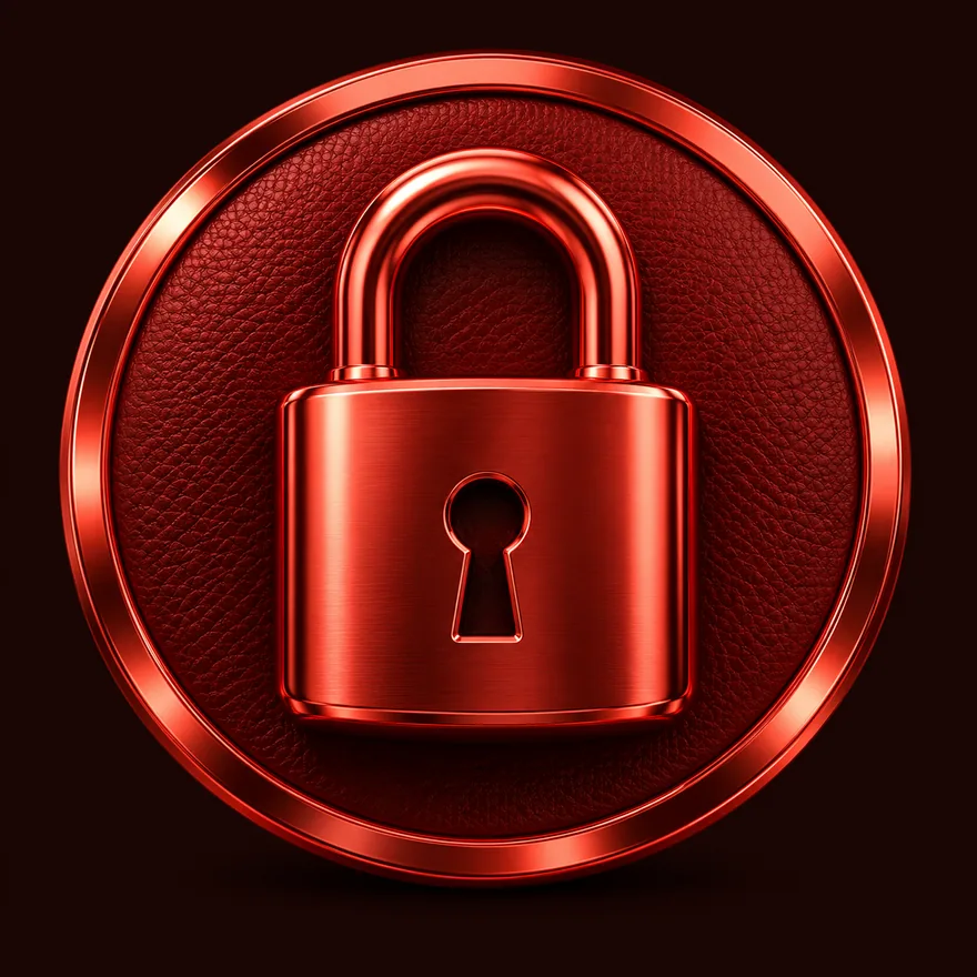 Padlock emblem — Mate