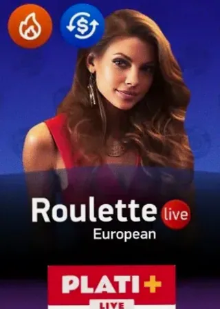 Roulette European live game cover