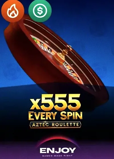 Aztec Roulette x555 live game cover