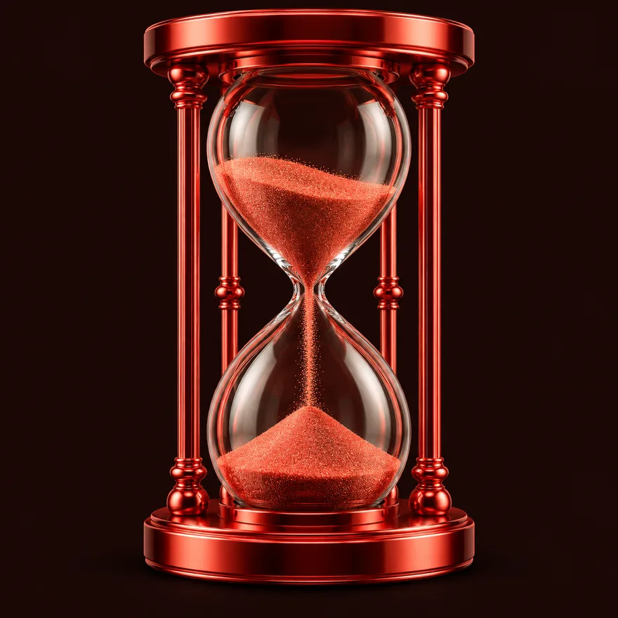 Ornate hourglass — Mate