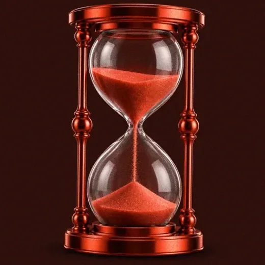 Ornate hourglass — Mate