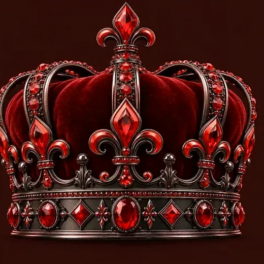 Jeweled royal crown — Mate